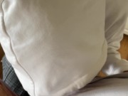 Russian bitch wanted burger sauce and got a lot of cum. Hd blowjob 11/16