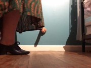 Teacher STOMPS Your Naughty Little Cock MERCILESSLY!  9/16