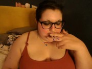 Chubby Hippie Sugar Dandy Smokes Two Cigarettes at Once 5/16