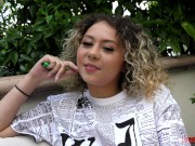 You married her mom, but it's little Allie Addison who's going to end up sucking your cock! 13/16