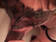 White shirt, Golden shower- He SOAKS my shirt 16/16