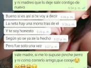 chupando verga y leche del amigo chapulín de mi esposo, me llena la cara de semen 2/16