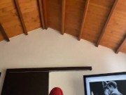 después del baño mi mejor amigo me graba 12/16