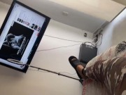 después del baño mi mejor amigo me graba 13/16