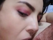 Amiga de mi esposa me lo chupa delicioso 3/16