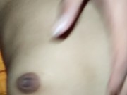 My indian girlfriend turn into horny when he see my cock - hindi audio 7/16