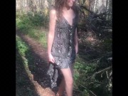 Lesbian hiking piss compilation - Zoey and Rose 13/16