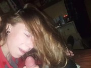 Russian babbysitter sucks cock 13/16