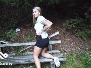 Holiday at home - Hot Creampie at the edge of the forest 3/16