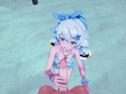 POV mouth fucking Kiana Kaslana on a table - Honkai Impact 3 Hentai. 3/16
