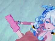 POV mouth fucking Kiana Kaslana on a table - Honkai Impact 3 Hentai. 7/16