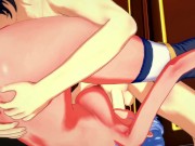 Aqua getting fucked hard then given a facial - Konosuba Hentai. 8/16