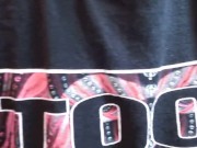 V620 This gambler in Texas is trying for an inside straight, sending me his Tool shirt to absorb cum 14/16