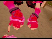 Dommy mommy plays with bitch, VRChat, Lovense, Long distance sex 3/16