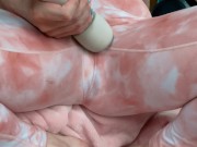 I was so horny I soaked my leggings with squirt, my pussy won't stop spraying! 2/16