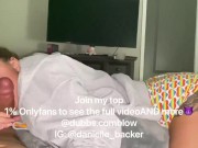 Sucking massive cock riding it till I cum huge  4/16