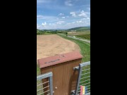 Watching tower public risky sex - we dont care about guests around 1/16