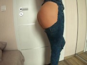 She puts my Cock Deep in her ASS while riding - Anal Creampie 3/16