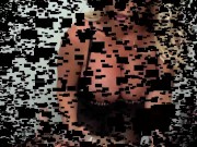 Blond Mega Boobs Mistress Mercedes tease her cuckold chastity slave with a tit-handjob 1/16