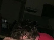 GIRLFRIEND ORGASMS While boyfriend eats her ass and pussy 8/16