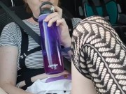 birdie squirts in the car! 12/16