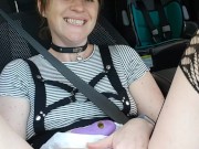 birdie squirts in the car! 15/16