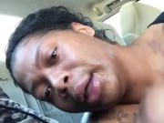 Ebony Freak Deepthroating Gagging Big Dick And Balls Sloppy Blowjob 6/16