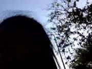 Slave May risky and shameless flashing in bus and station 14/16