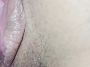 Playing in wife’s ruined pussy after BBC creampie 11/16