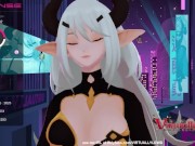  VTUBER CAVES & BEGS TO LET HER CUM (Chaturbate 06/05/21) 15/16
