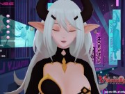  VTUBER CAVES & BEGS TO LET HER CUM (Chaturbate 06/05/21) 9/16