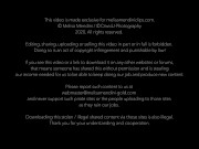 Melisa Mendini Butt Plug Anal Play Teaser 15/16