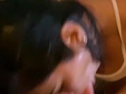 Thick juicy babe gives blowjob 13/16