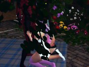 Nanatsu no Taizai Elizabeth Liones and Melascula having fun with the demon 2/16