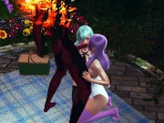 Nanatsu no Taizai Elizabeth Liones and Melascula having fun with the demon 7/16