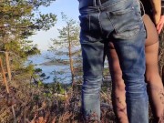 We went to the mountains and had hot sex there with a beautiful view !!! 5/16