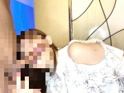 【個撮】細身でEカップ!!美巨乳人妻熟女のプライベート中出しSEX！ 2/16