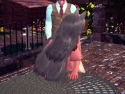 Mushoku Tensei Ghislaine Dedoldia facefuck and anal fuck hentai 11/16