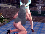 Mushoku Tensei Ghislaine Dedoldia facefuck and anal fuck hentai 3/16