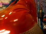 4K HD POV Latex Dominatrix SPH FaceSitting Thick Arab Ass Worship JOI Slomo Latex Ass worship Edging 5/16