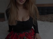 Blonde in black pantyhose and high heels teasing 1/16