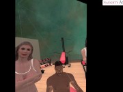 When Three Pornstars looked at Me Have A Hot Threesome With BBC in VR 14/16