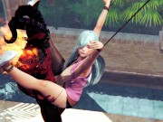 Princess Elizabeth Liones and demon bondage BDSM hentai 10/16