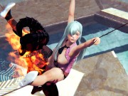 Princess Elizabeth Liones and demon bondage BDSM hentai 12/16