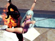 Princess Elizabeth Liones and demon bondage BDSM hentai 14/16