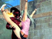 Princess Elizabeth Liones and demon bondage BDSM hentai 15/16