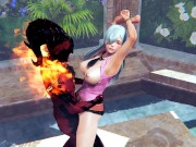 Princess Elizabeth Liones and demon bondage BDSM hentai 2/16