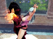 Princess Elizabeth Liones and demon bondage BDSM hentai 3/16