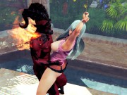 Princess Elizabeth Liones and demon bondage BDSM hentai 4/16