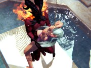 Princess Elizabeth Liones and demon bondage BDSM hentai 6/16